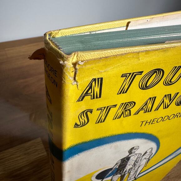 A Touch Of Strange Theodore Sturgeon 1958 Doubleday Science Fiction BCE HC DJ - Picture 2 of 14